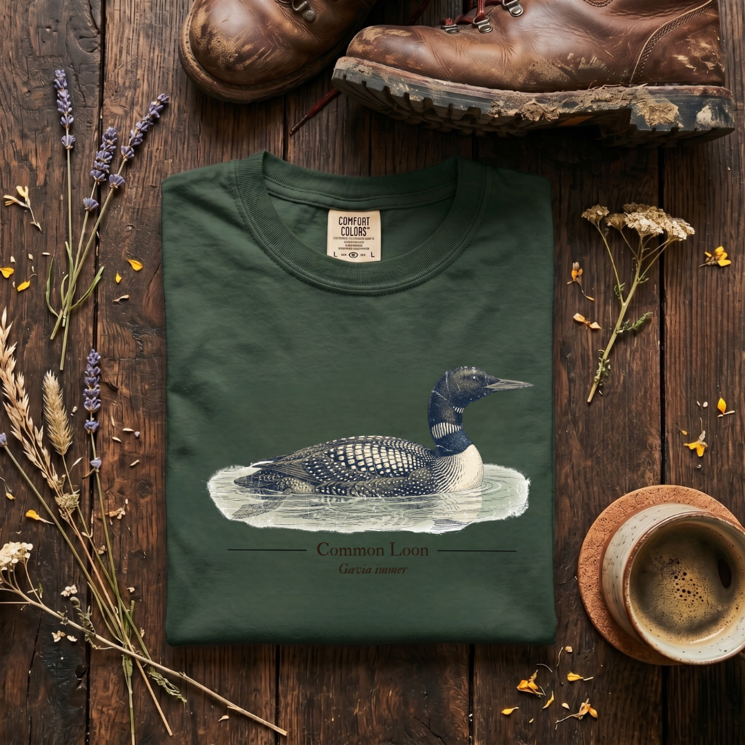 Common Loon - The Voice of the Wilderness T-Shirt