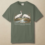 Whooping Crane Conservation Icon T-Shirt