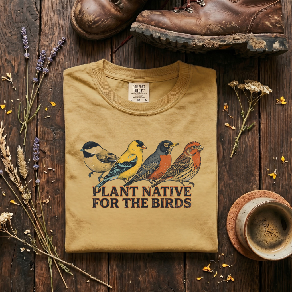 Plant Native For The Birds T-Shirt
