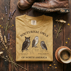 Nocturnal Owls - Rulers of the Night Watch T-Shirt