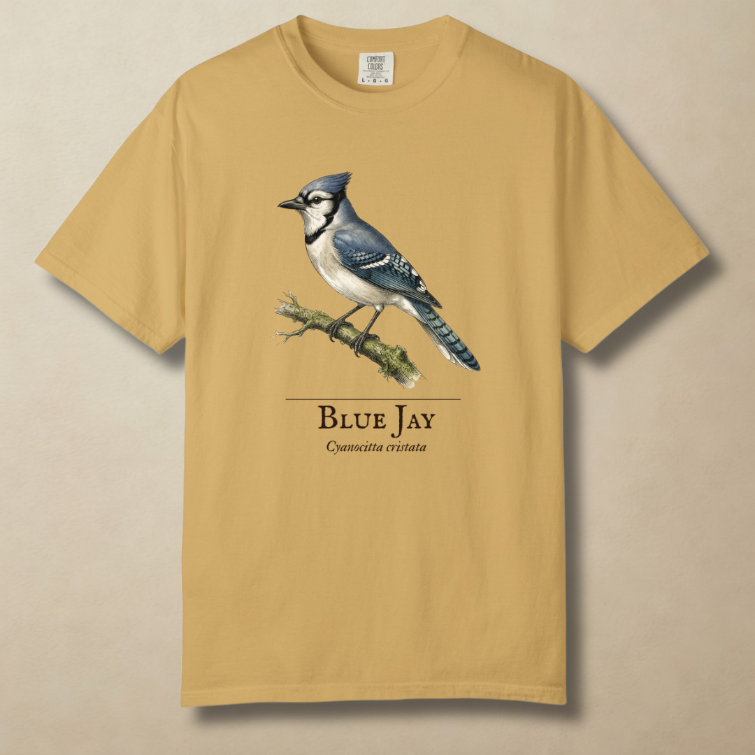 Blue Jay - The Loudmouth of the Understory T-Shirt