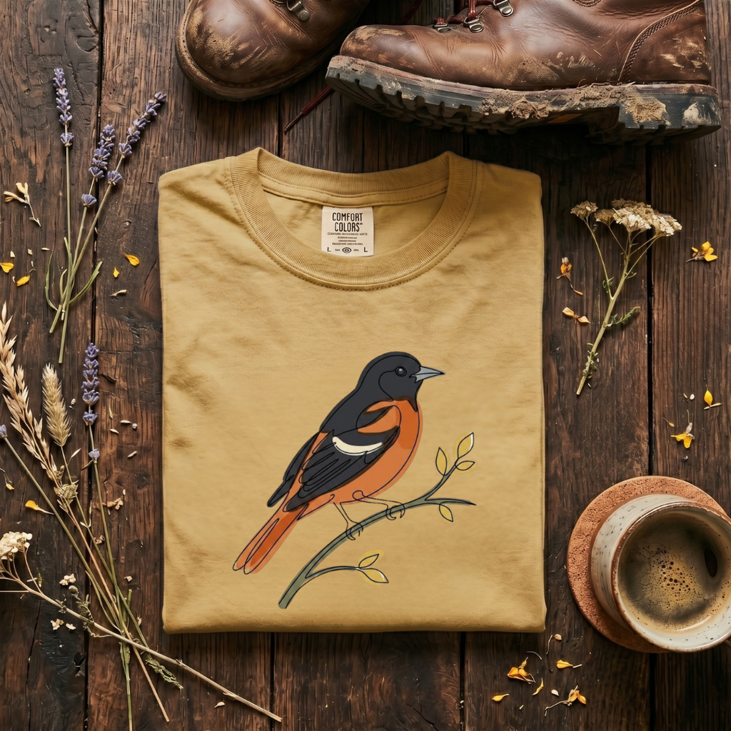 Baltimore Oriole - Modern Line T-Shirt