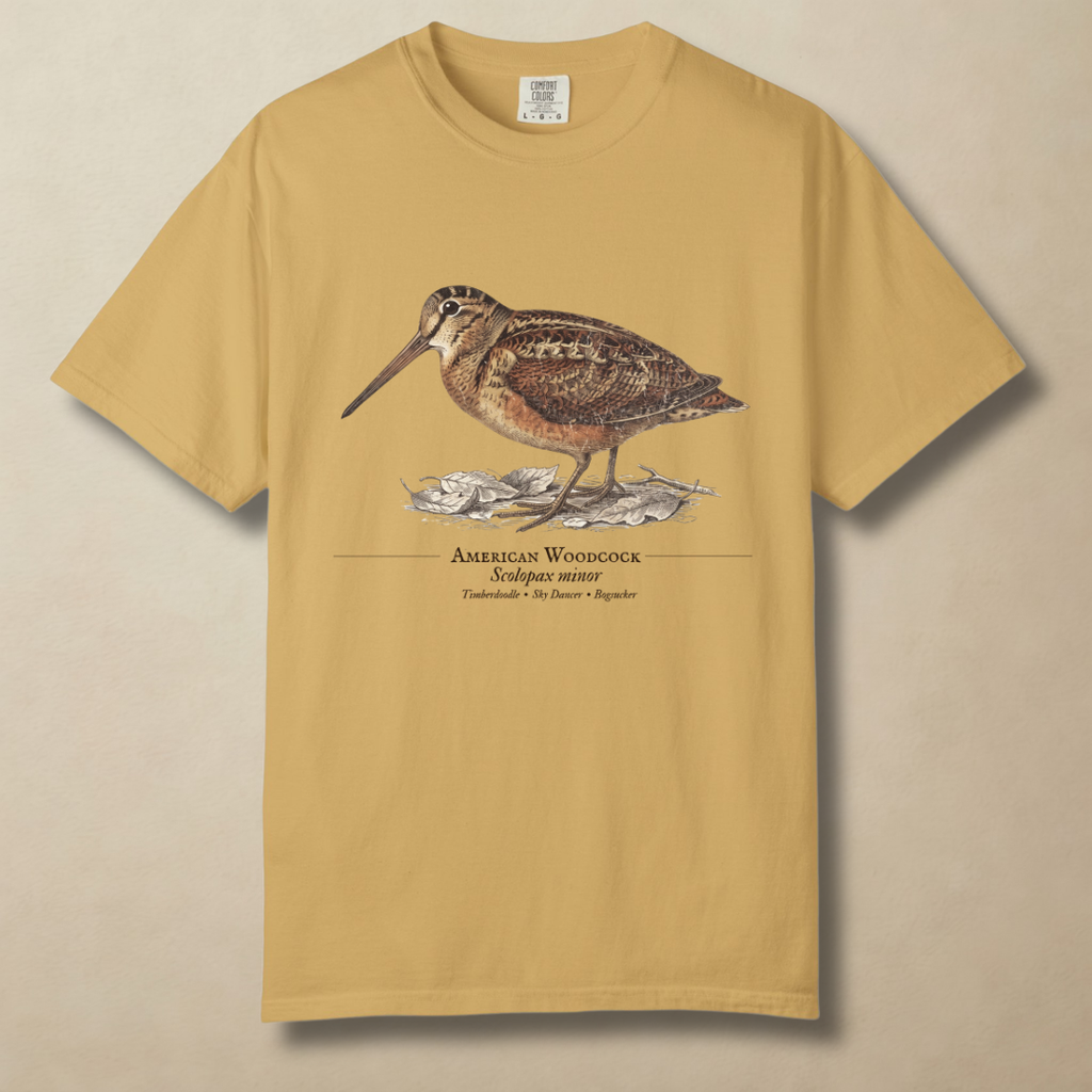 American Woodcock - The Timberdoodle T-Shirt