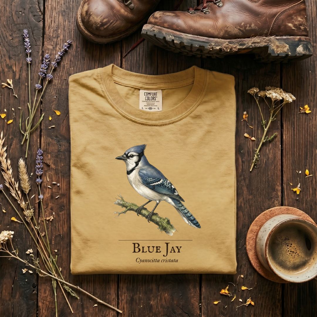 Blue Jay - The Loudmouth of the Understory T-Shirt