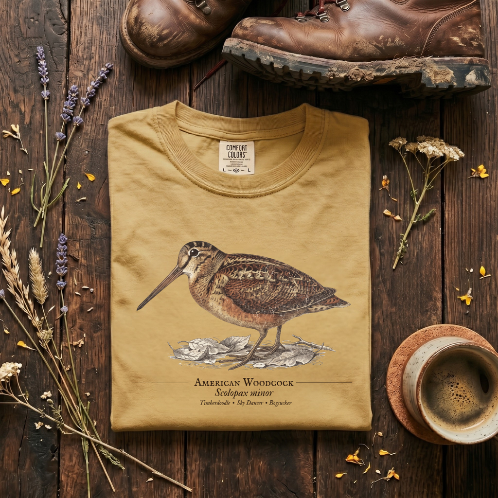 American Woodcock - The Timberdoodle T-Shirt