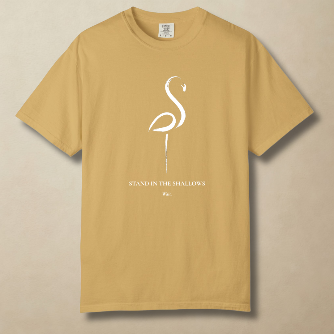 Stand in the Shallows - Flamingo T-Shirt