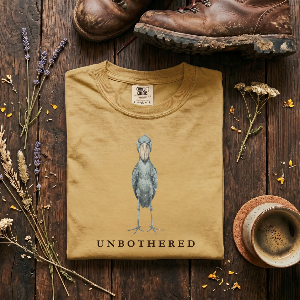 Shoebill - Unbothered T-Shirt