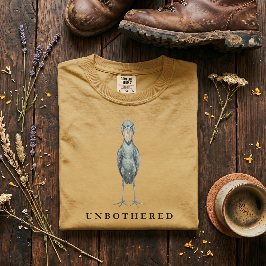 Shoebill - Unbothered T-Shirt