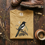 Black-Billed Magpie - Mountain Forest T-Shirt