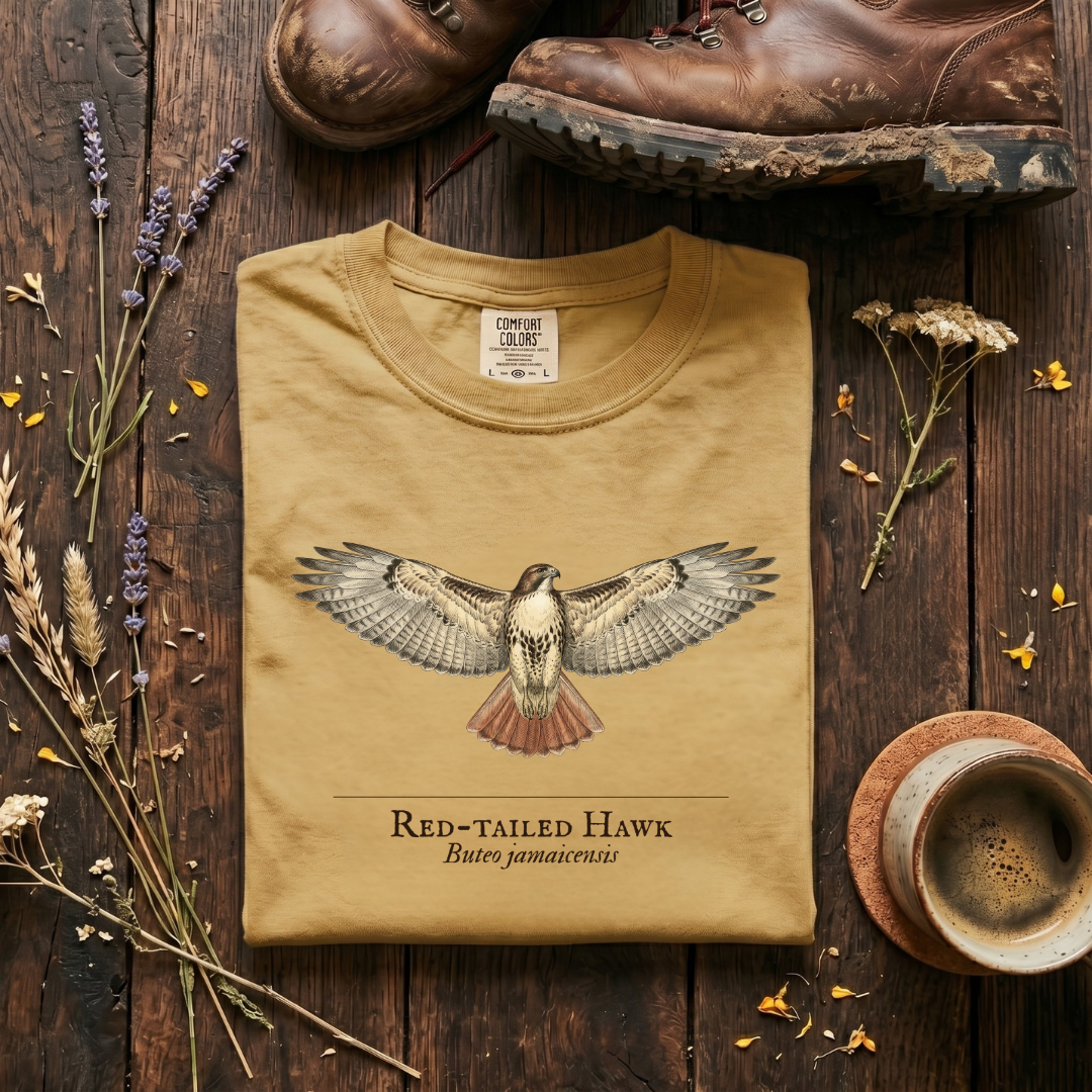 Red-tailed Hawk - Ruler of the Open Sky T-Shirt