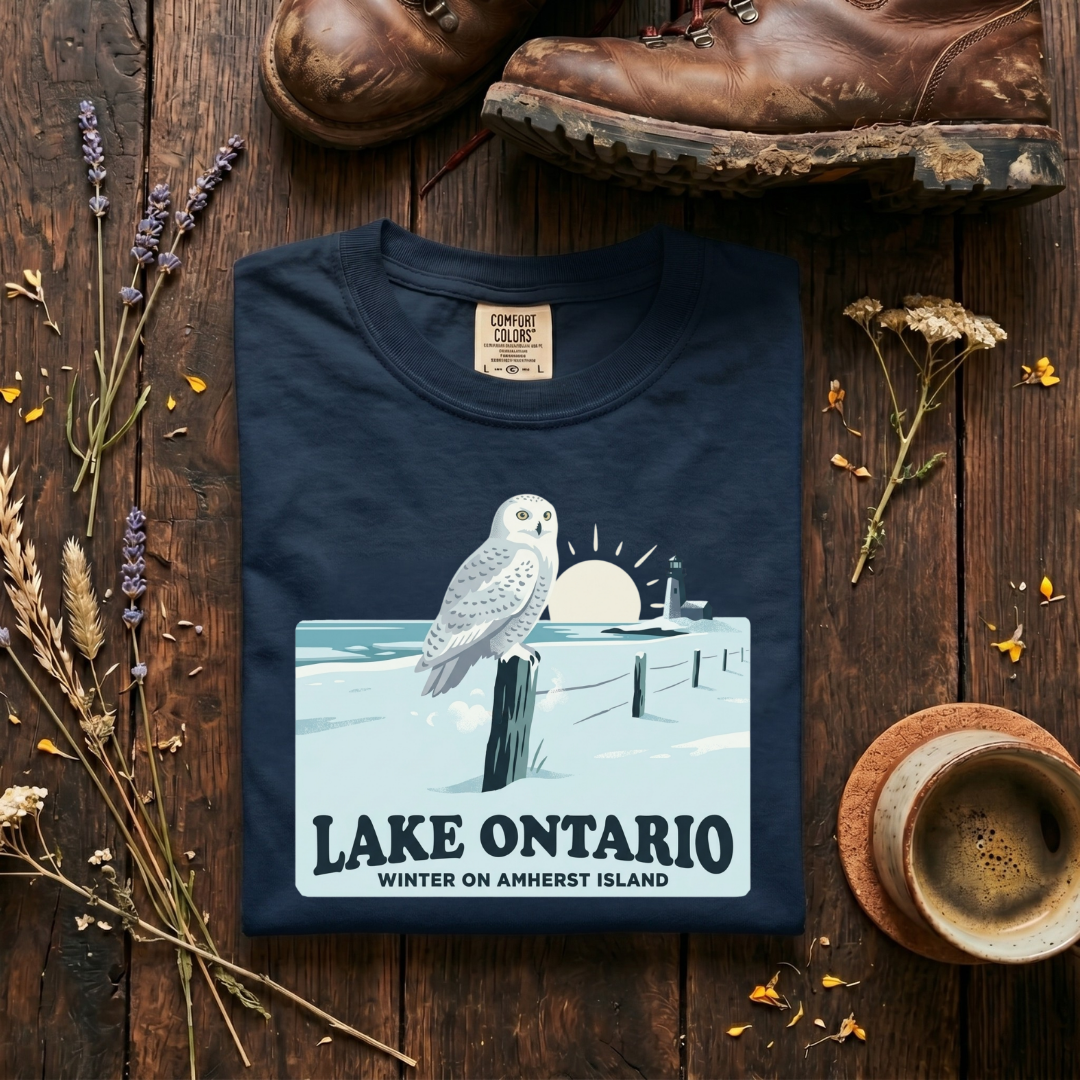 Winter on Amherst Island - Lake Ontario T-Shirt