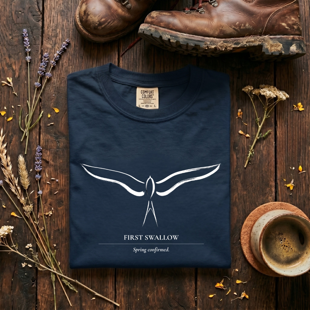 First Swallow - Birdwatching T-Shirt