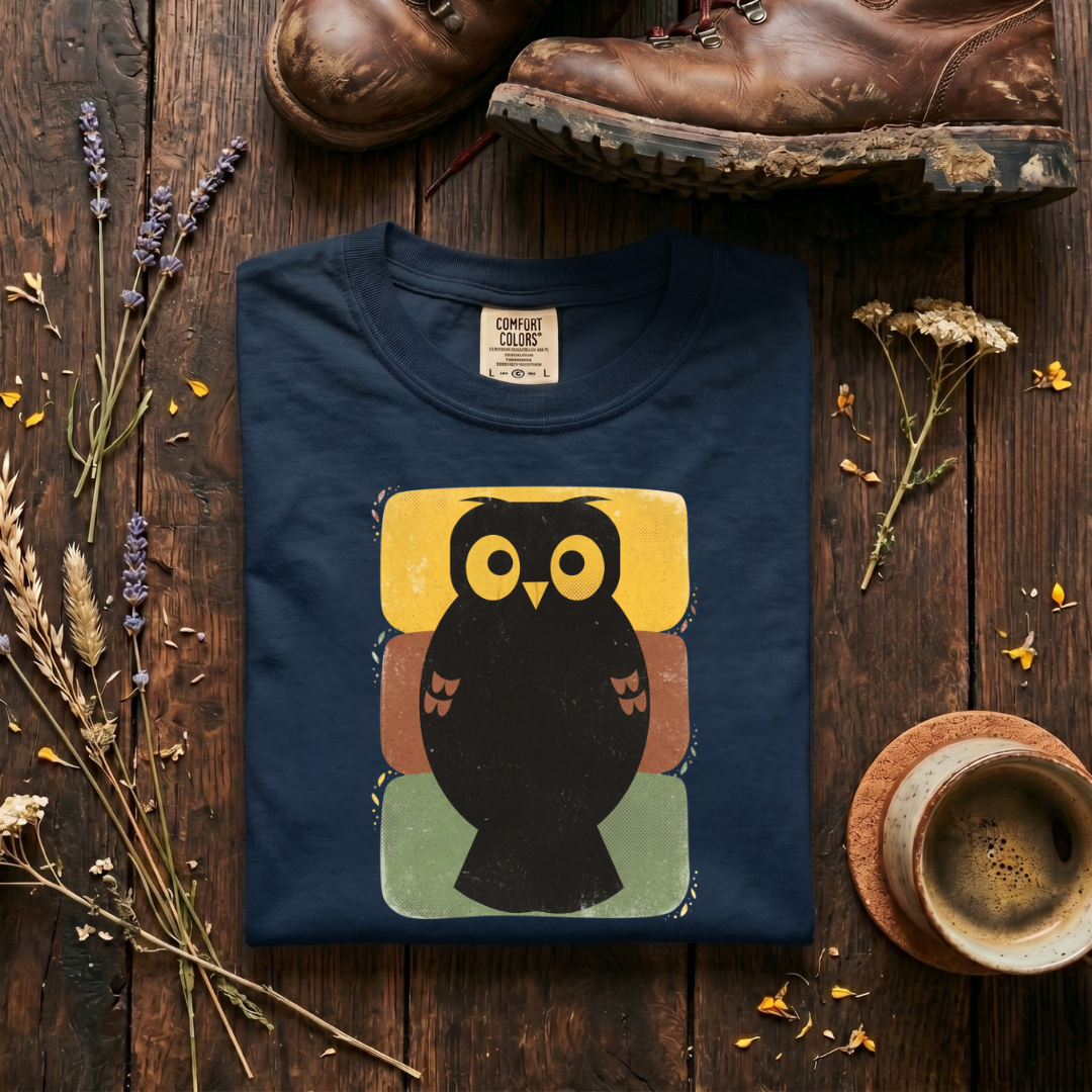 Retro Owl T-Shirt