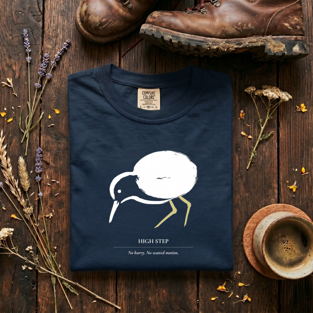 High Step - Minimalist Lesser Yellowlegs T-Shirt T-Shirt