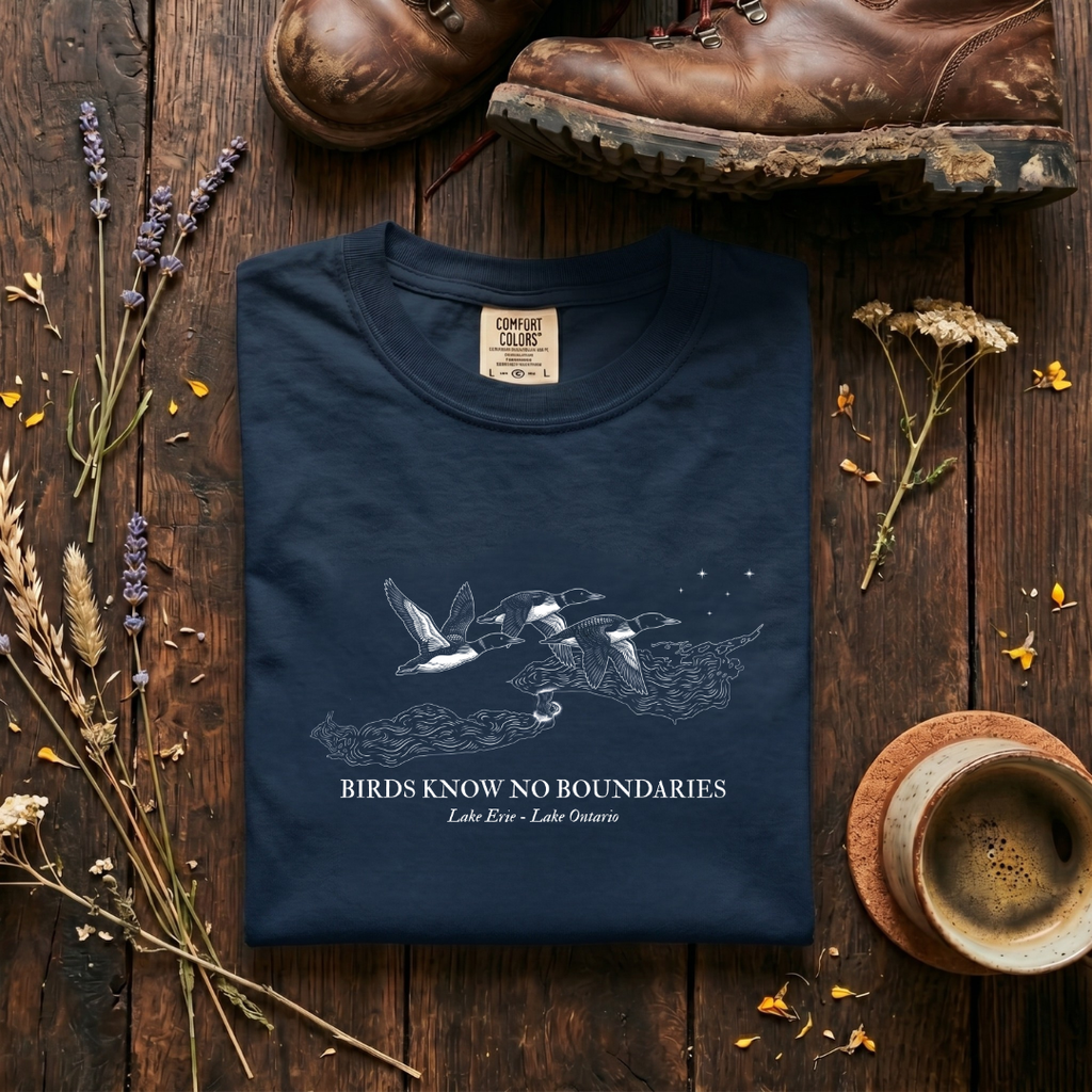 Birds Know No Boundaries T-Shirt