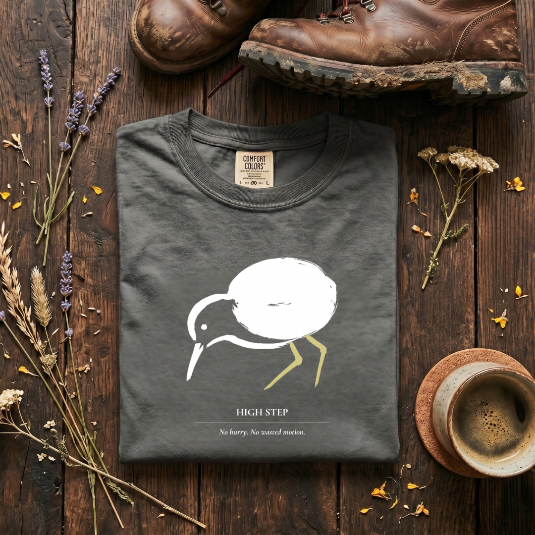 High Step - Minimalist Lesser Yellowlegs T-Shirt T-Shirt