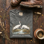 Whooping Crane Conservation Icon T-Shirt