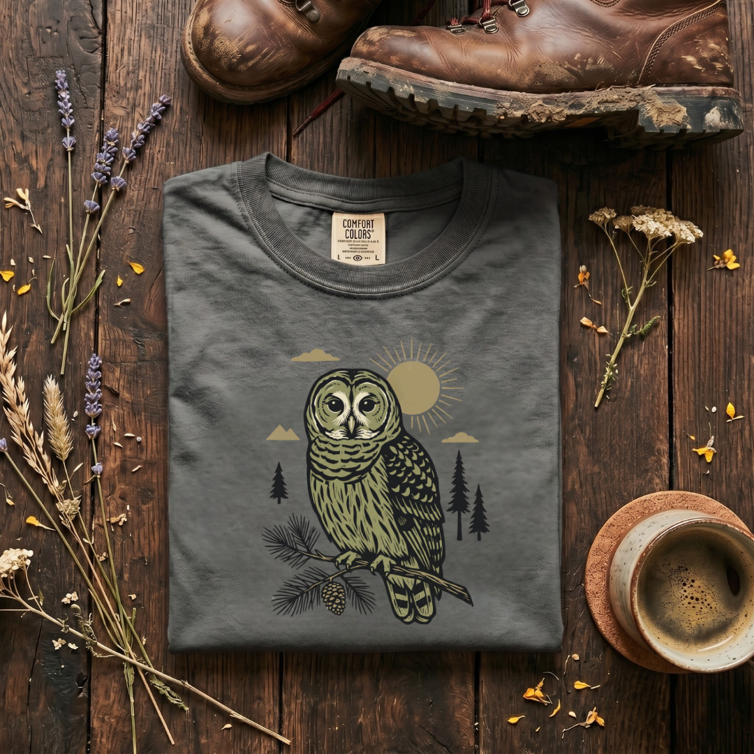 Barred Owl - Deep Forest T-Shirt