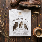 Nocturnal Owls - Rulers of the Night Watch T-Shirt