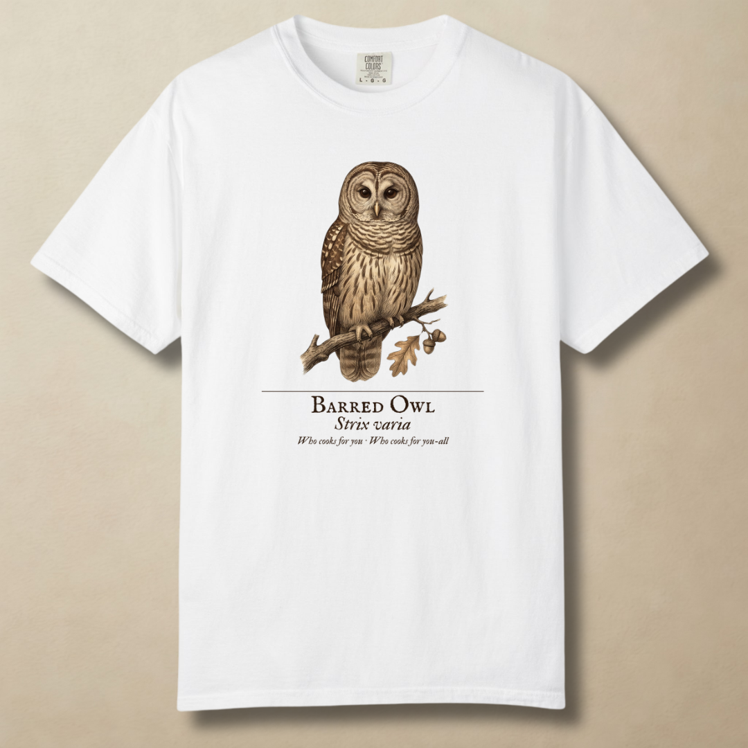 Barred Owl - Who Cooks for You T-Shirt