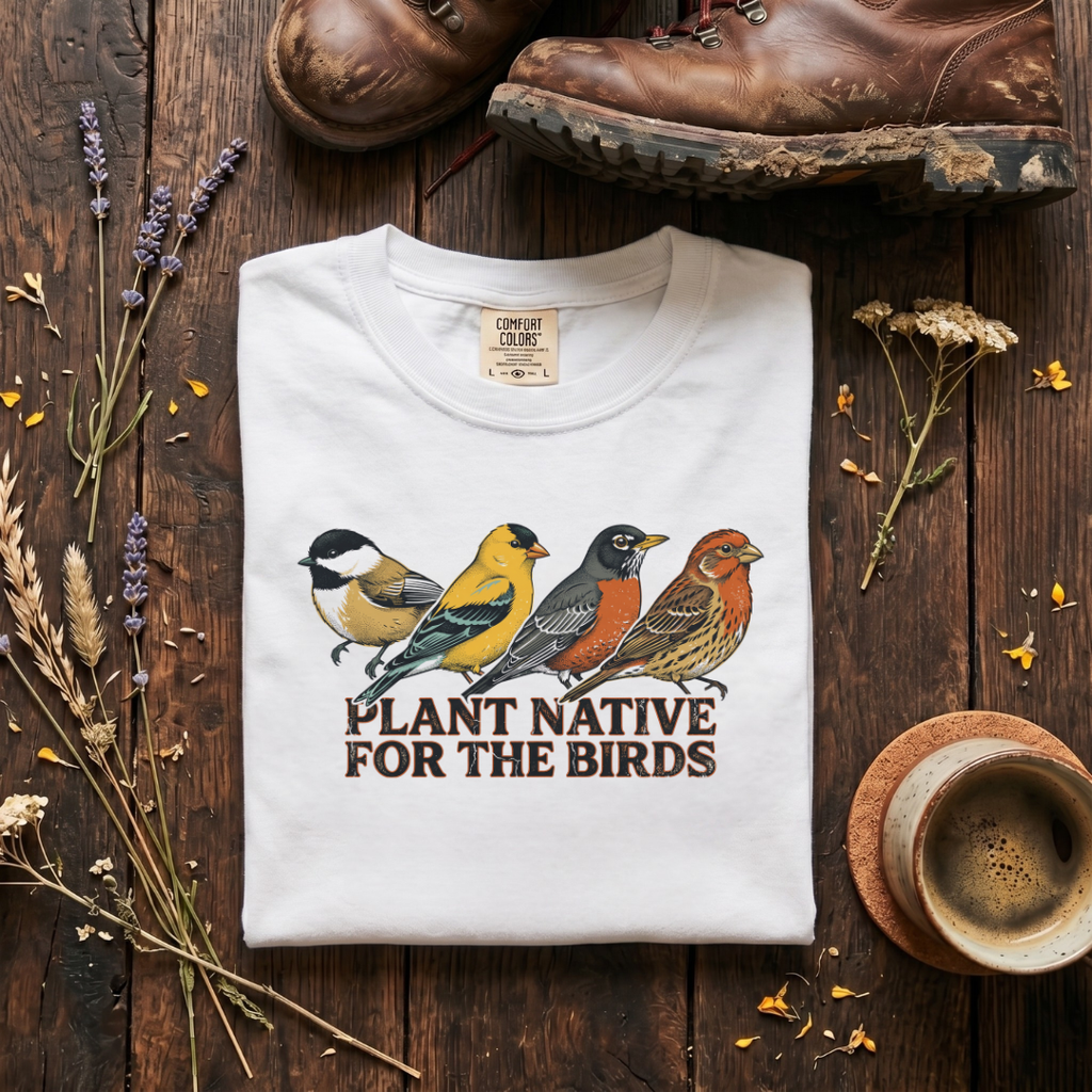 Plant Native For The Birds T-Shirt
