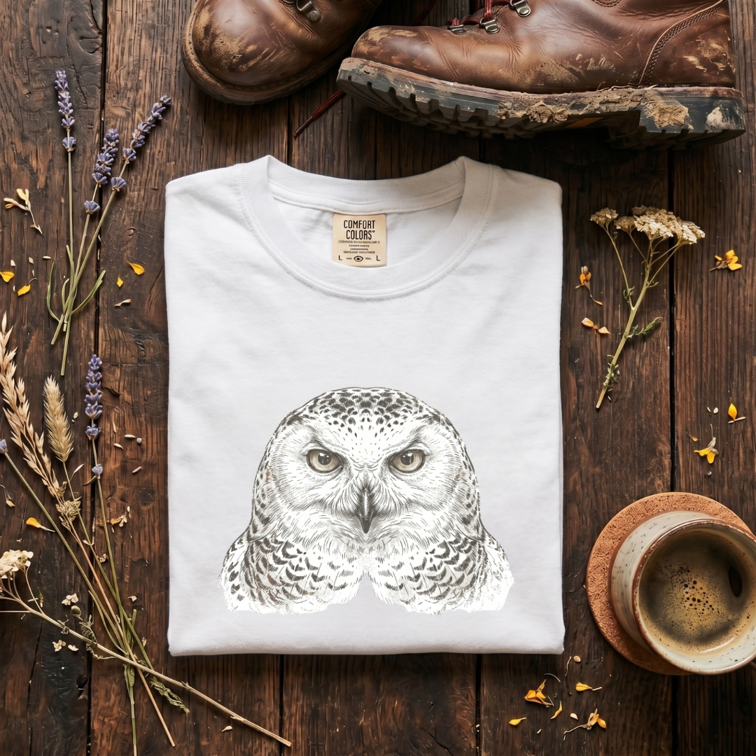 Snowy Owl - The Absolute Focus T-Shirt