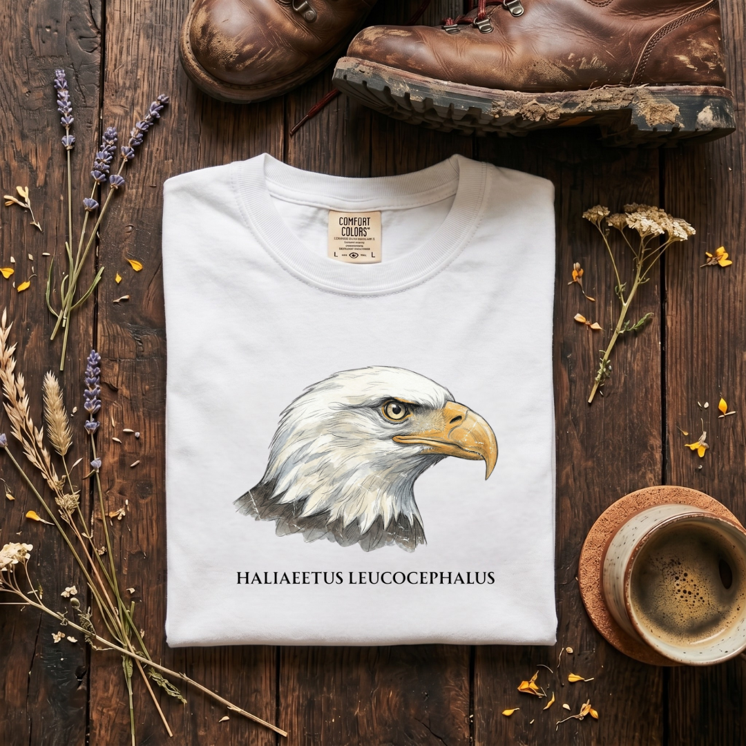 Haliaeetus Leucocephalus - The Name Says It All T-Shirt
