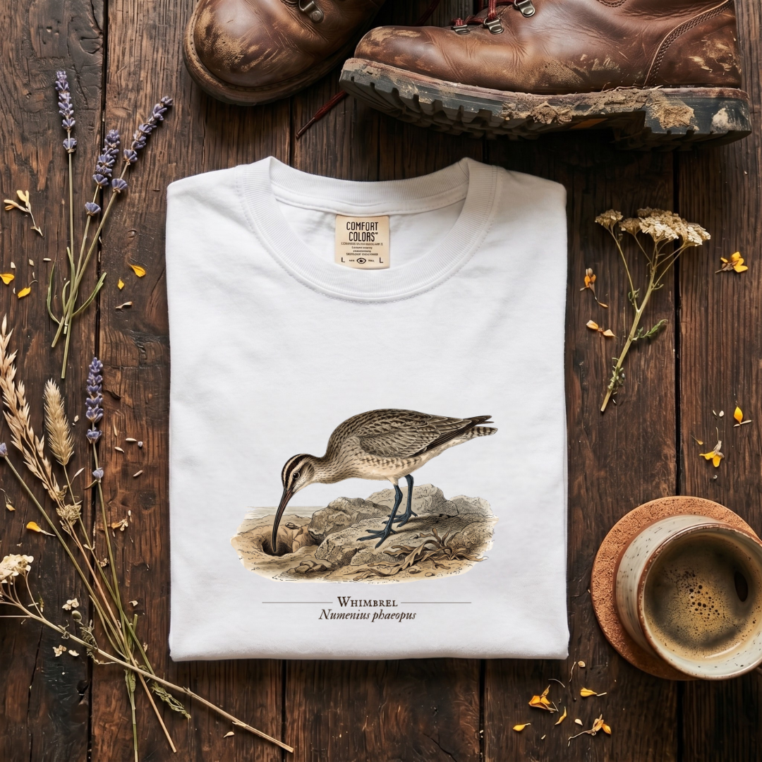 Whimbrel - Numenius phaeopus T-Shirt