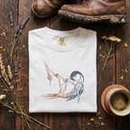 Black-capped Chickadee - Upside Down T-Shirt