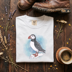 Atlantic Puffin - Pencil Sketches T-Shirt
