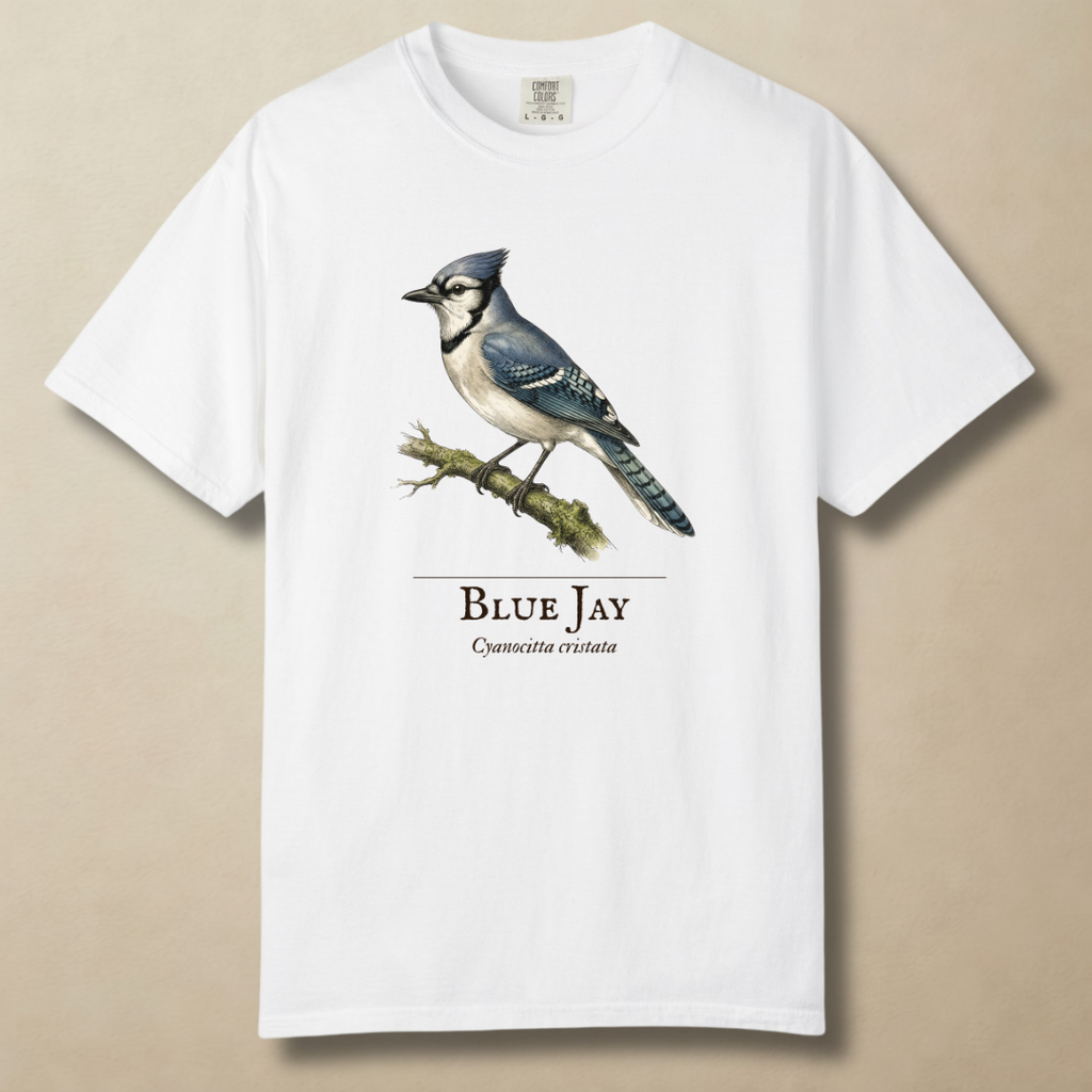 Blue Jay - The Loudmouth of the Understory T-Shirt