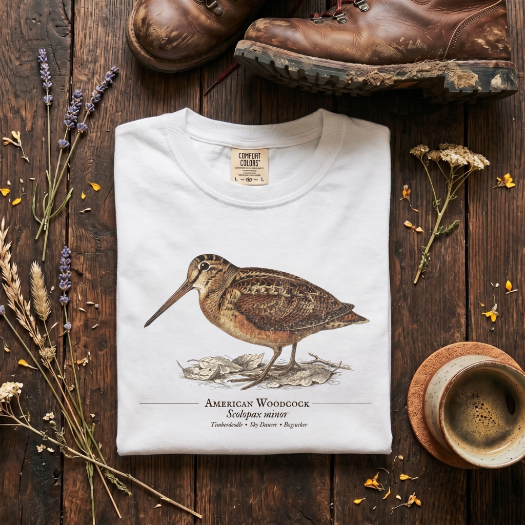 American Woodcock - The Timberdoodle T-Shirt
