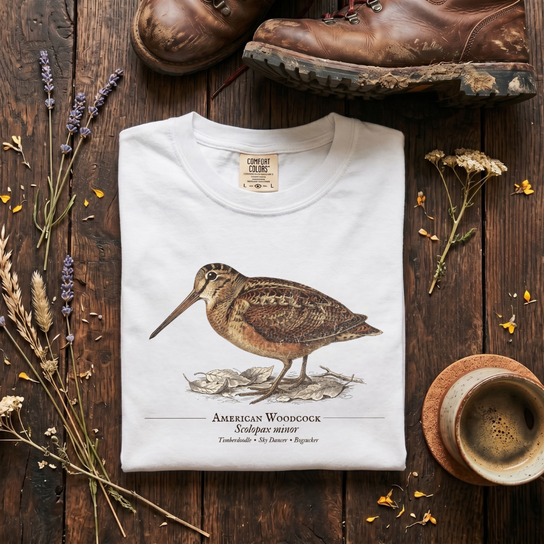 American Woodcock - The Timberdoodle T-Shirt