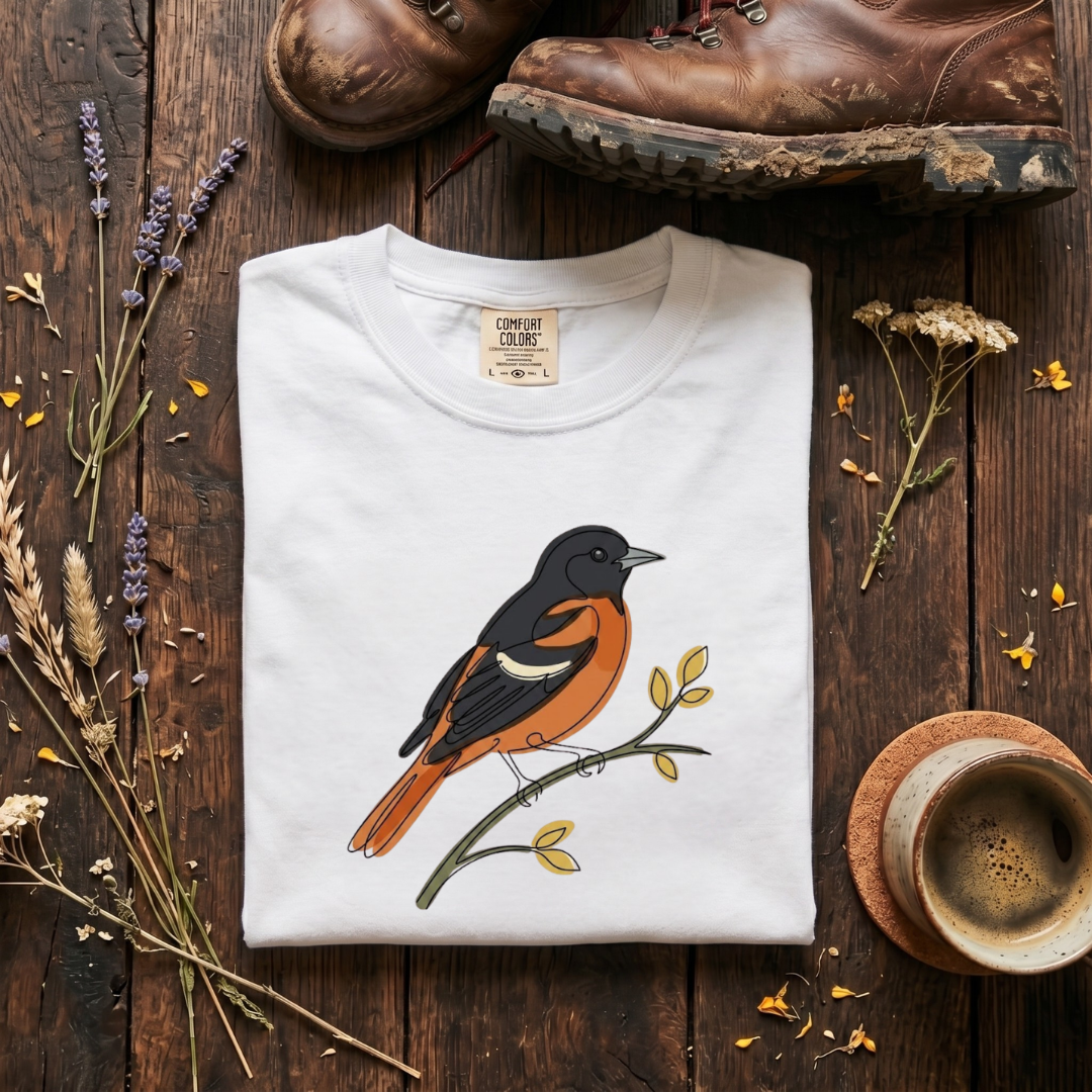 Baltimore Oriole - Modern Line T-Shirt